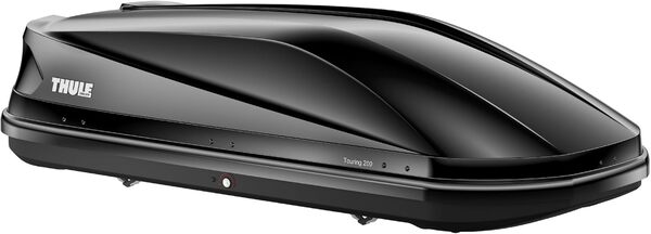 THULE 634201 Coffre de Toit Voiture Rigide Touring M 200, 400 L, Noir