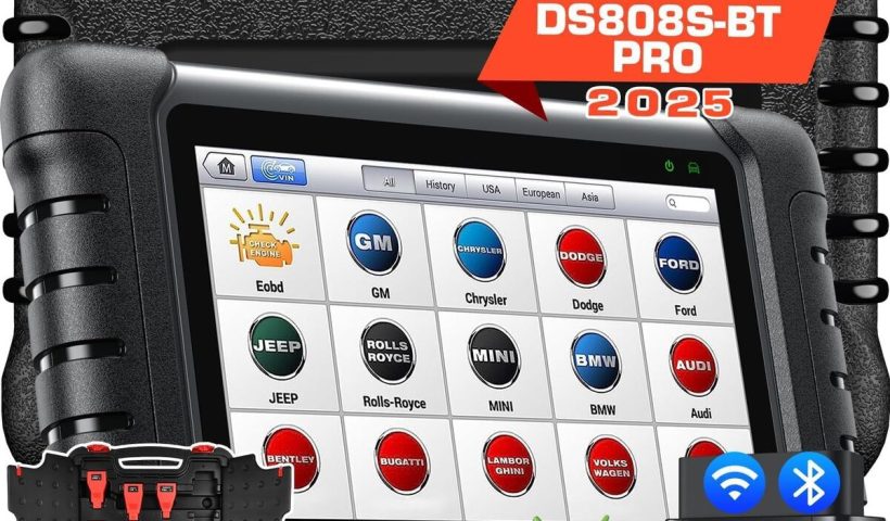 Test : autel MaxiDAS DS808S-BT, outil de diagnostic auto innovant
