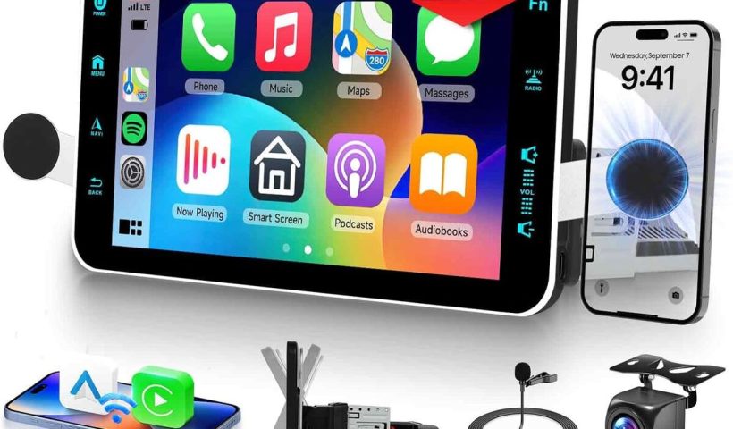 Test autoradio Hodozzy Android : écran 9 pouces et Carplay sans fil