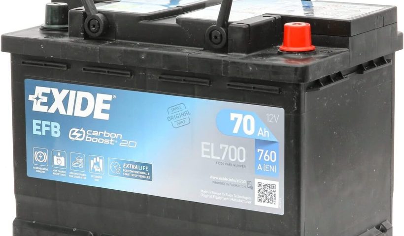 Test : batterie de voiture Exide EFB EL700 70Ah 720A