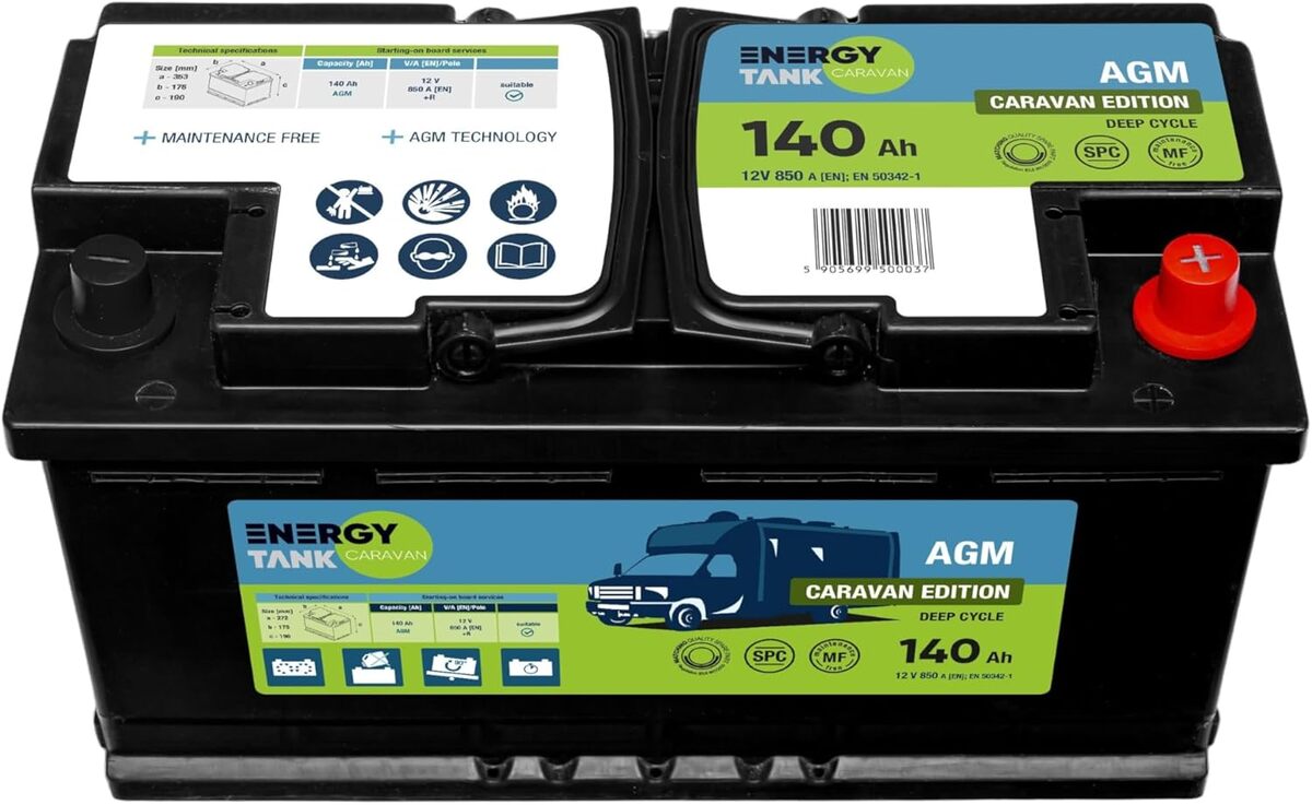 Test de la batterie AGM 12V 140Ah : robuste et sans entretien