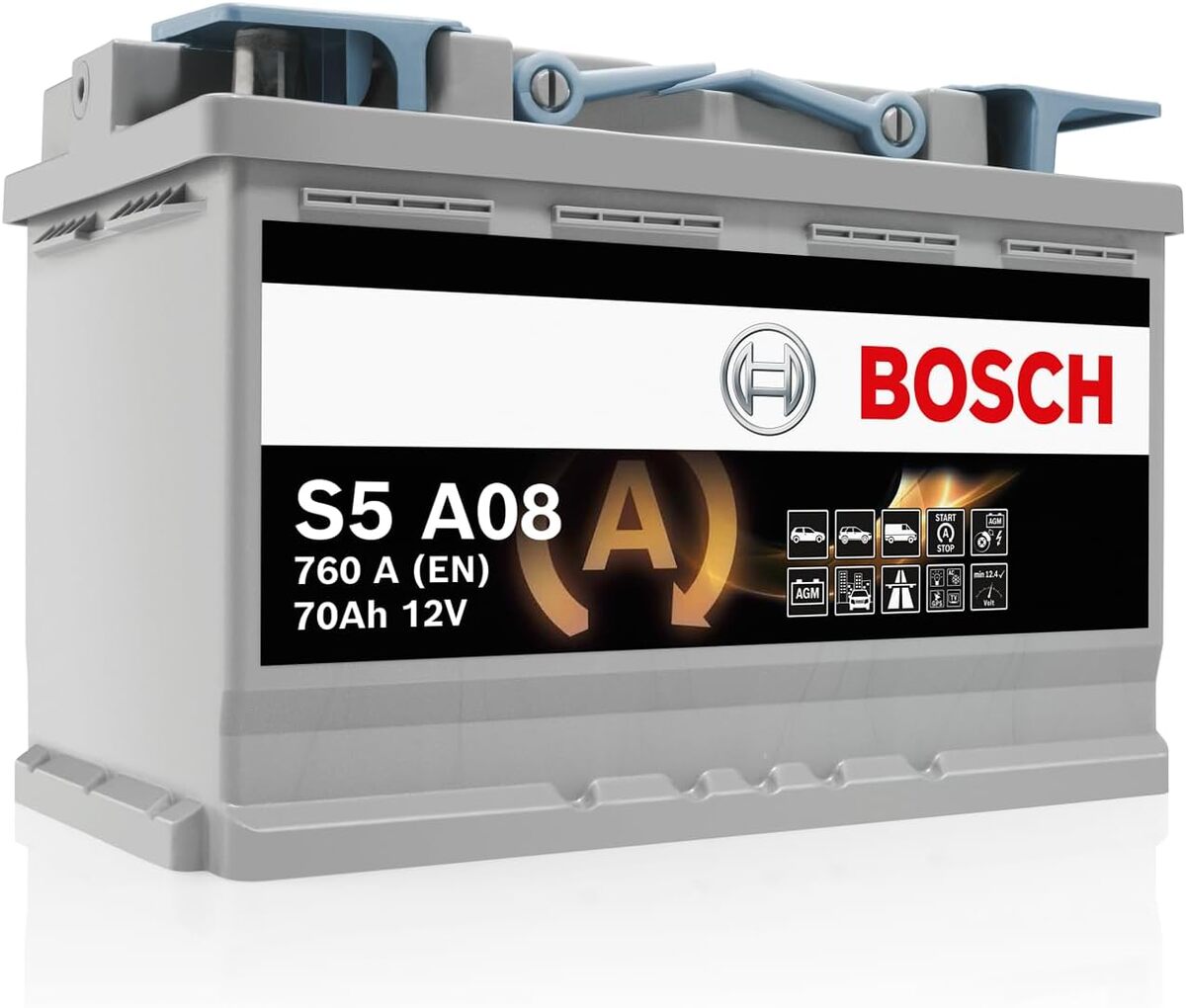 Test de la batterie auto Bosch S5 A08 avec système Start/Stop