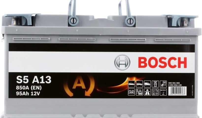 Test de la batterie Bosch S5A13 AGM 95A/h