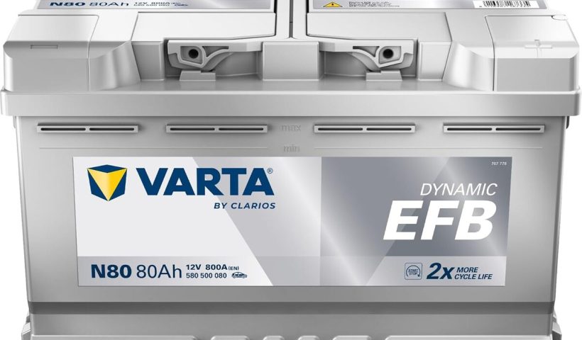 Test de la batterie Varta Bleu Dynamic EFB N80 : performance à 800 A et 80 Ah