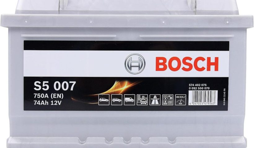 Test de la bosch S5007 : batterie auto 74A/h performante