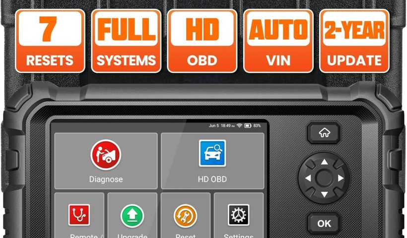 Test de la valise diagnostic poids lourd Launch CRP129 HD