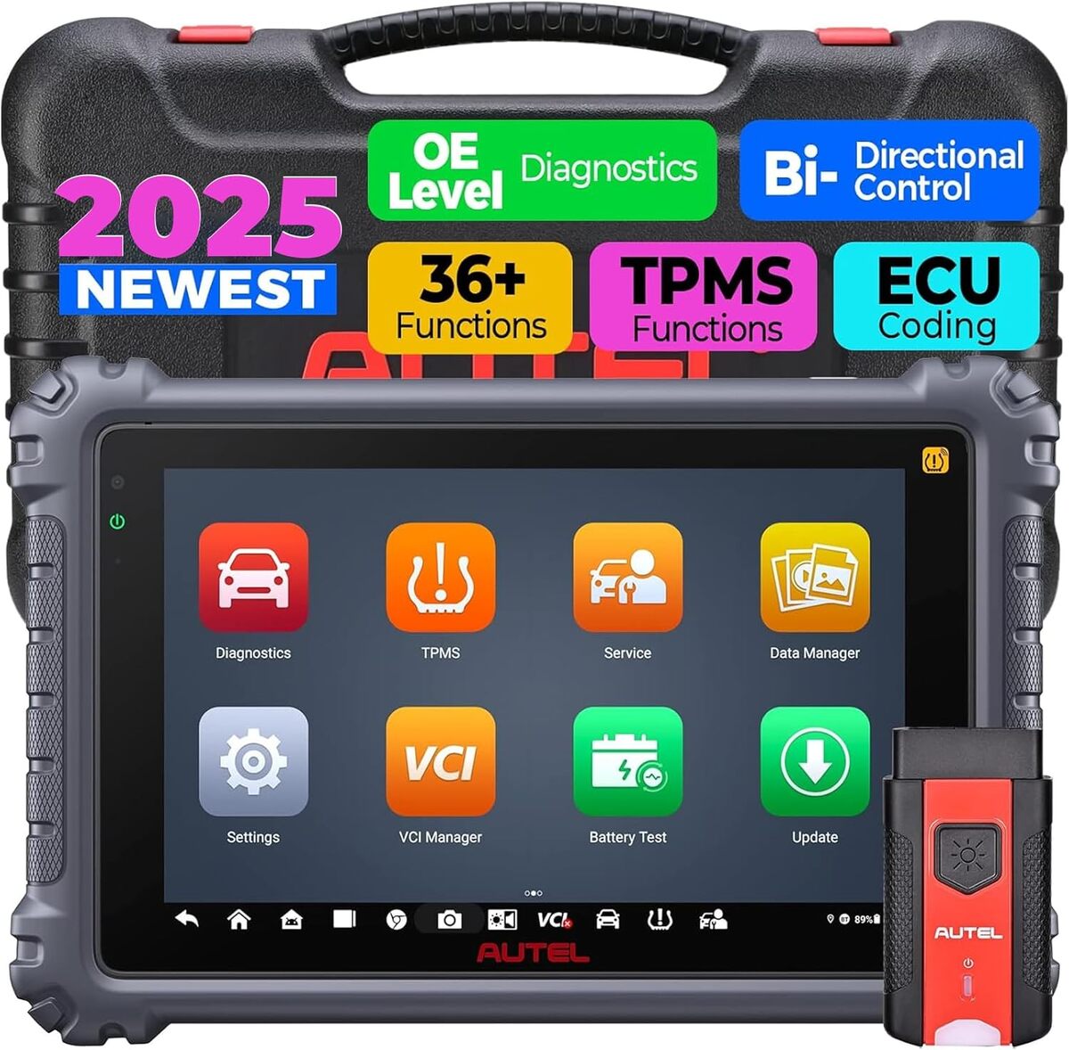 Test de l'Autel MaxiCOM MK906PRO TS : diagnostic complet et fonctions TPMS