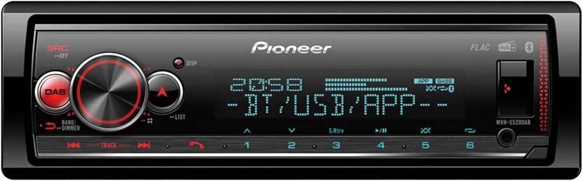 Test du Pioneer MVH-S520DAB : autoradio connecté et puissant