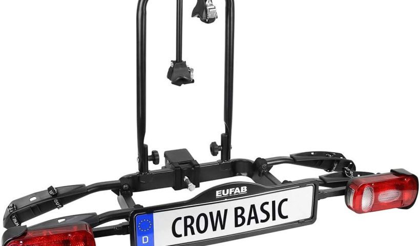 Test du porte-vélo EUFAB Crow Basic 11569