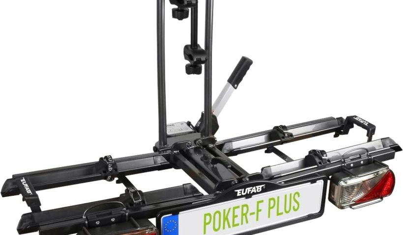 Test du porte-vélos EUFAB Poker-F Plus : pratique et sécurisé pour vélos électriques