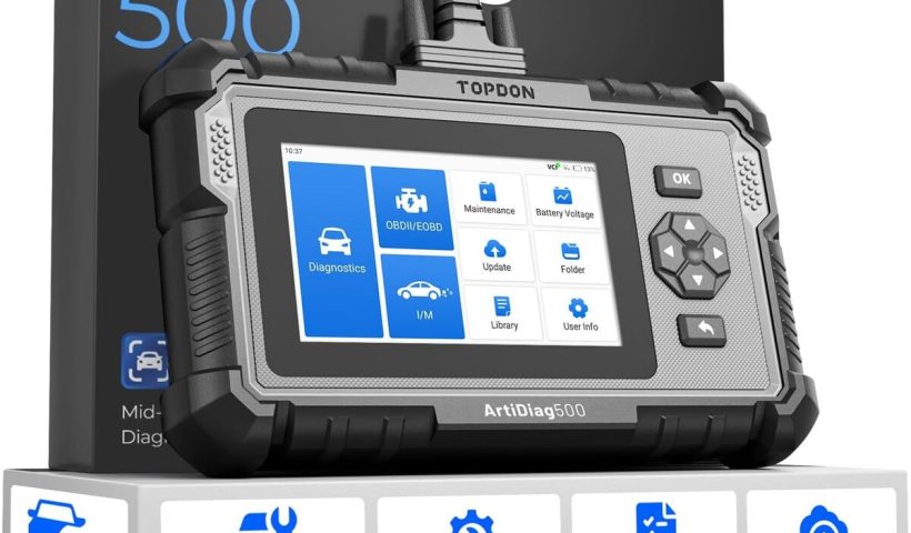 Test du scanner OBD2 TOPDON ArtiDiag500 : outil de diagnostic professionnel