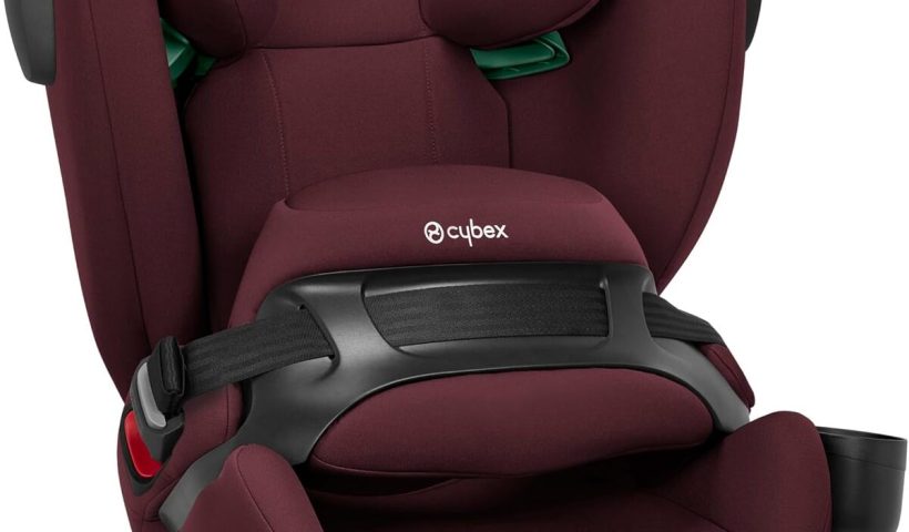 Test du siège auto Cybex Pallas B4 i-Size en rouge foncé