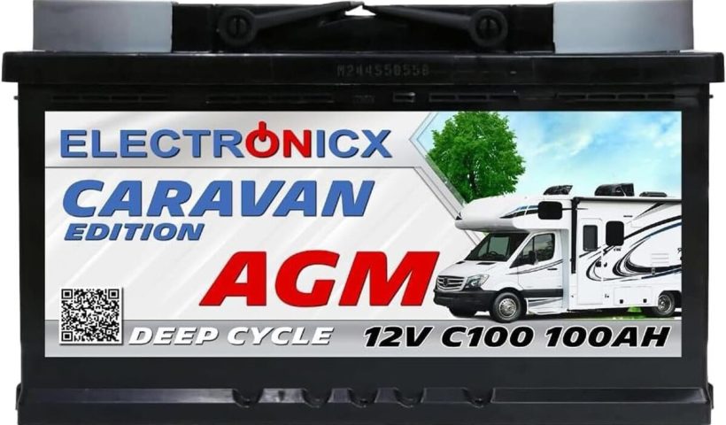 Test Electronicx : batterie AGM 100Ah hautement performante pour camping-car