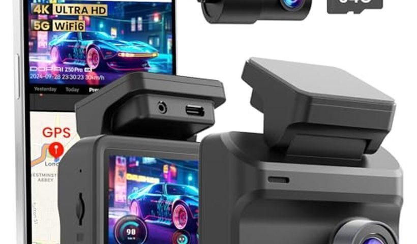 Test DDPAI Z50 Pro : dashcam 4K double avec vision nocturne et GPS intégré