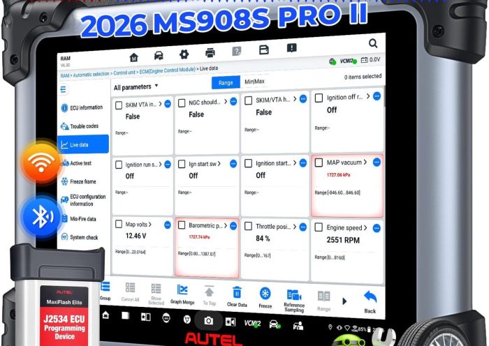 Test de la valise diagnostic Autel MaxiSYS MS908S Pro II : performance et services avancés