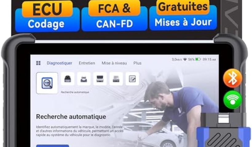 Test : mucar 892BT valise diagnostic auto complète