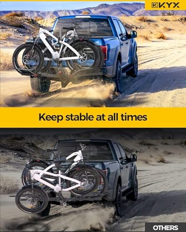 Découvrez notre test complet du porte-vélos KYX, spécialement conçu pour transporter 2 vélos électriques. Praticité et innovation au rendez-vous pour vos escapades à vélo.