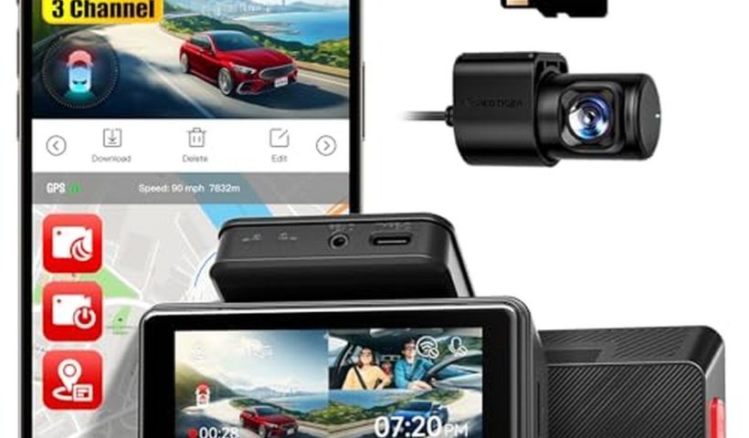 Test : dashcam Redtiger 530° avec vision nocturne et mode parking