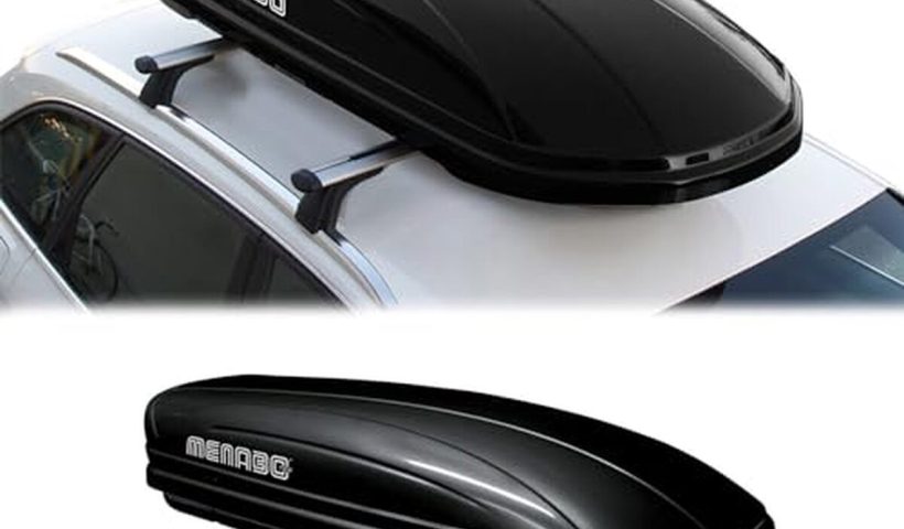 Test du coffre de toit Menabo Mania 400L noir mat