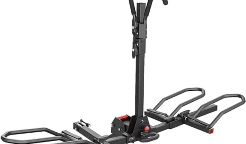 Test : porte-vélos KYX pliable pour 2 vélos électriques