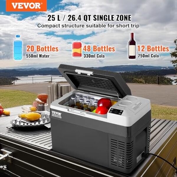 Découvrez notre test du réfrigérateur portable VEVOR 25 L : efficacité énergétique, polyvalence et praticité pour vos déplacements. Avis détaillé et performances. 