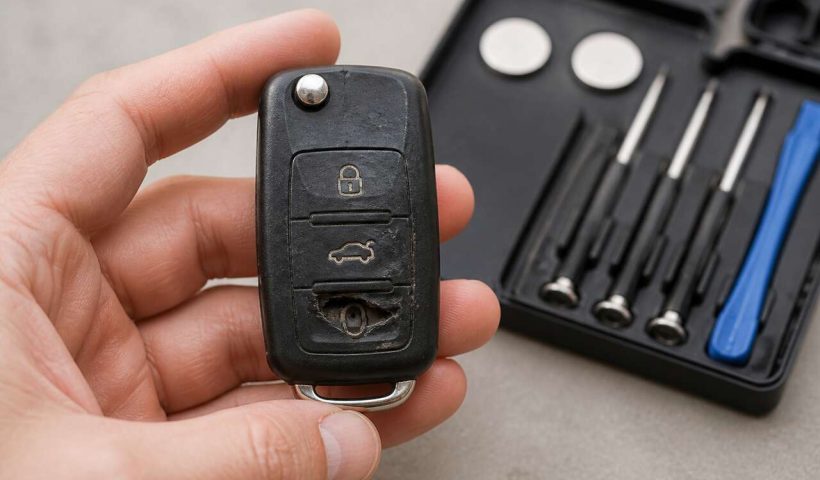 Télécommande voiture cassée : solution économique