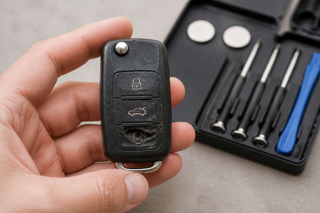 Télécommande voiture cassée : solution économique