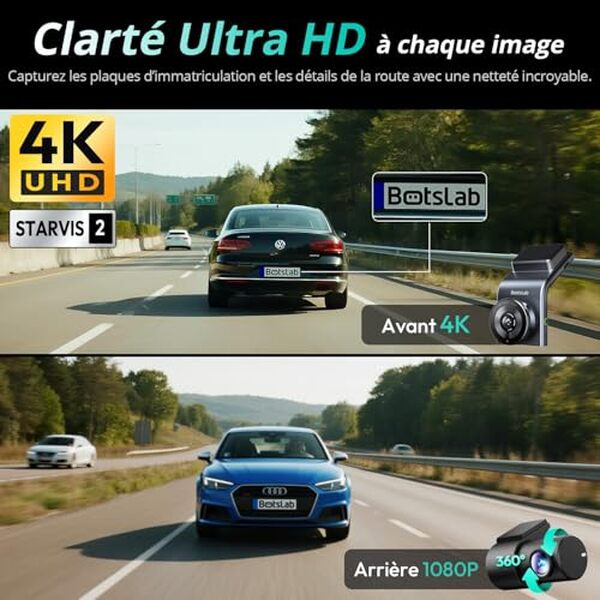 Explorez notre test complet de la dashcam 4K Botslab : performance, qualité vidéo, fonctionnalités GPS et vision nocturne. Idéale pour une conduite sécurisée.