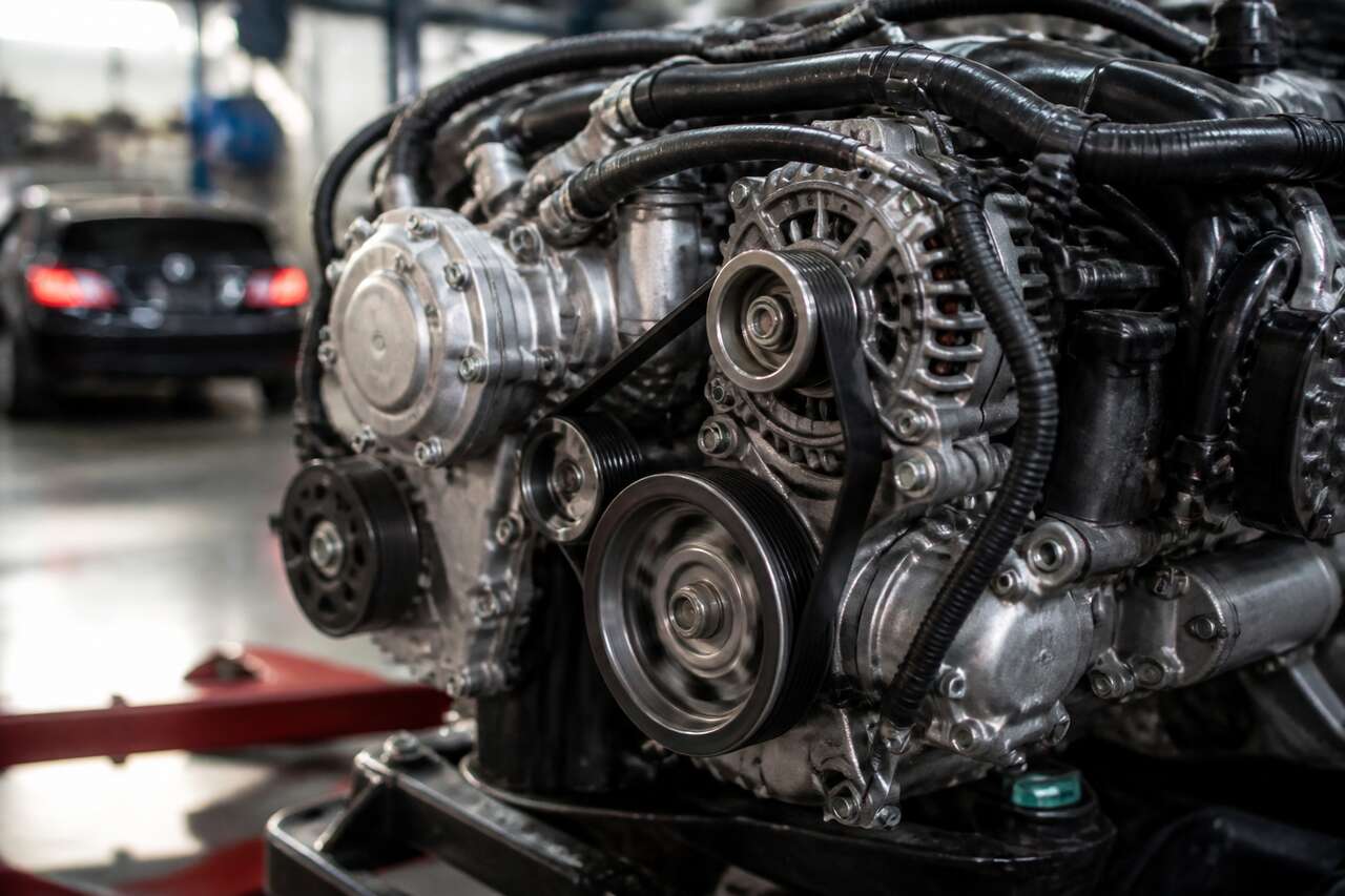 Pourquoi le moteur fait-il un bruit différent en marche arrière ?