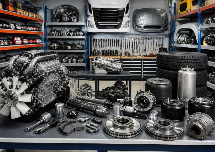 Trouver des pièces détachées pour poids lourds : guide pratique