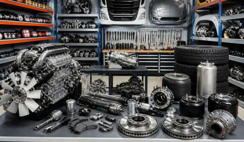 Trouver des pièces détachées pour poids lourds : guide pratique