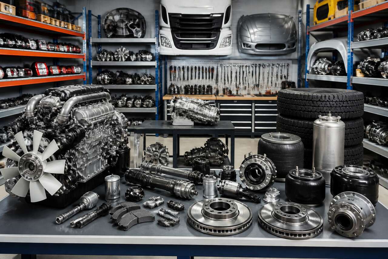 Trouver des pièces détachées pour poids lourds : guide pratique