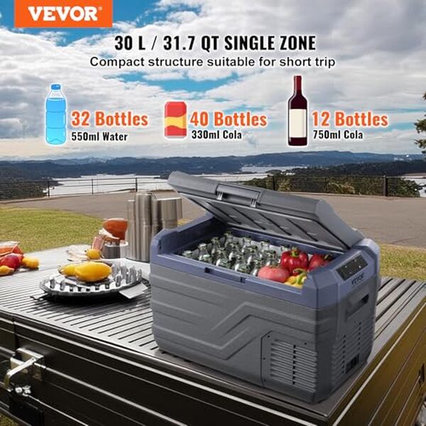 Découvrez notre test détaillé du réfrigérateur portable Vevor 30 L : performances, autonomie et praticité pour vos aventures en camping et road trip. 