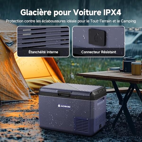 Découvrez notre test détaillé de la glacière électrique Aaobosi 50L. Performances, avantages, inconvénients et avis complet pour choisir la meilleure glacière portable.