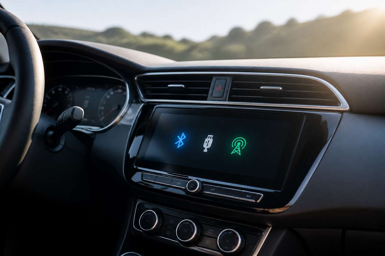La connectivité moderne : bluetooth, usb, dab plus La connectivité moderne : bluetooth, usb, dab plus