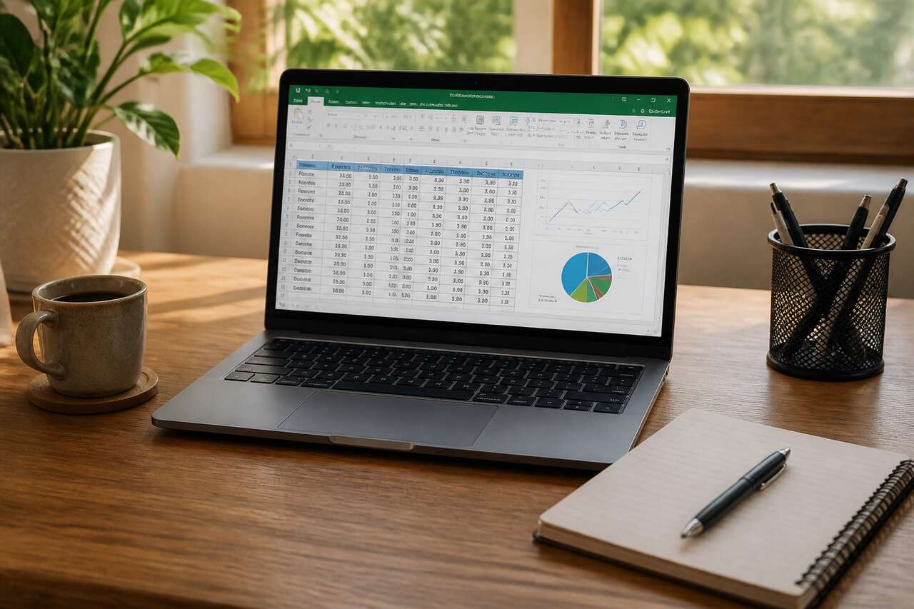 Présentation de l'outil excel pour suivre la consommation
