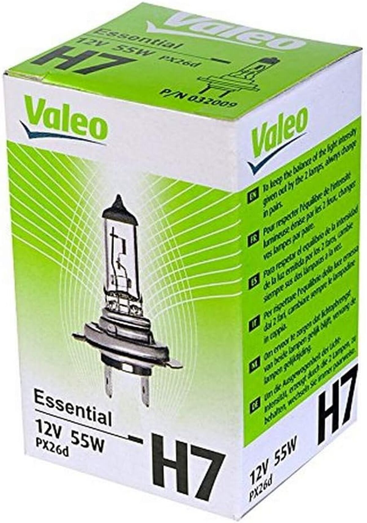 Test : ampoule halogène Valeo 32009 H7 55W