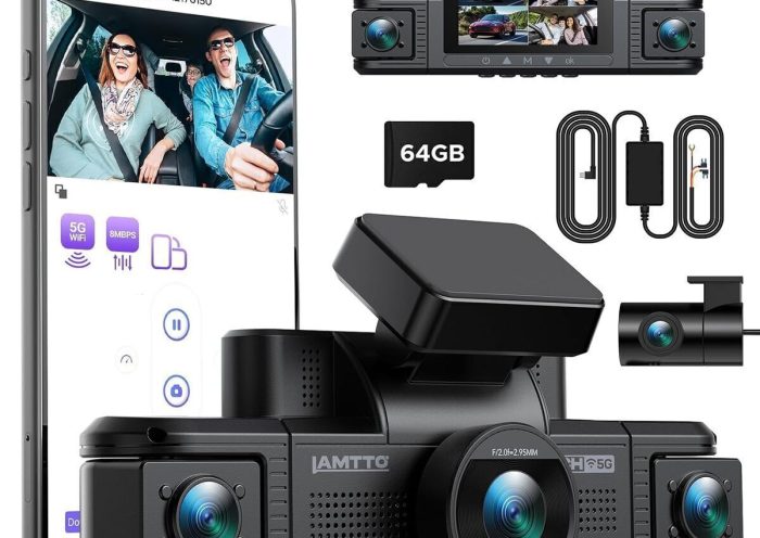Test de la dashcam LAMTTO 360° : sécurité routière optimale