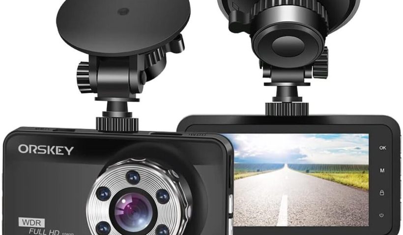 Test de la dashcam ORSKEY 1080P : sécurité et clarté routière