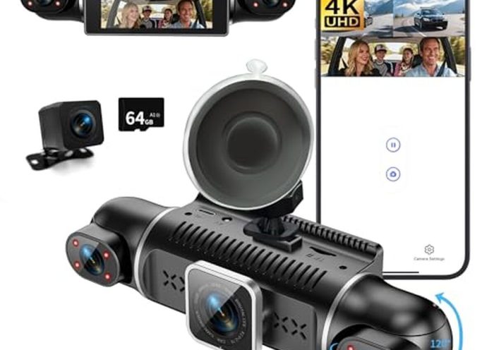 Test de la dashcam voiture 4k avant-arrière : performance et sécurité