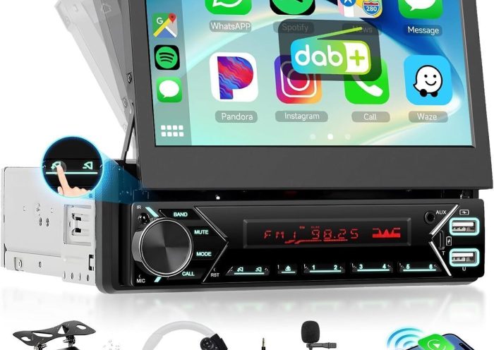 Test de l'autoradio Hodozzy 10 pouces : écran tactile et fonctionnalités avancées