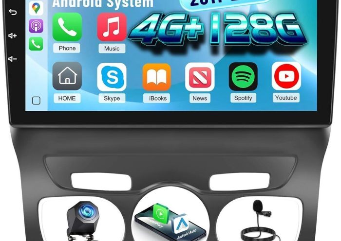 Test de l'autoradio NHOPEEW Android pour Citroen C4 avec écran 10 pouces