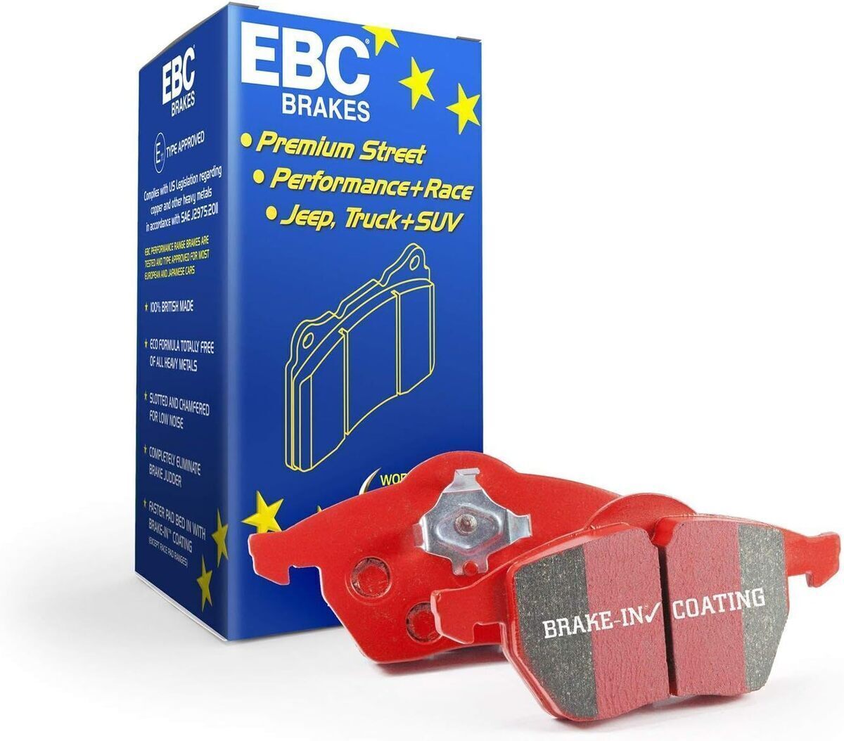 Test des plaquettes de frein EBC Brakes DP32127C