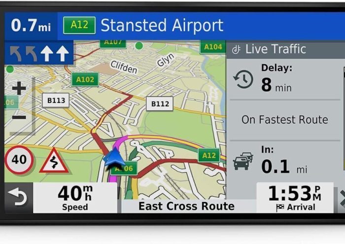 Test du DriveSmart 55 : navigation complète avec info-trafic