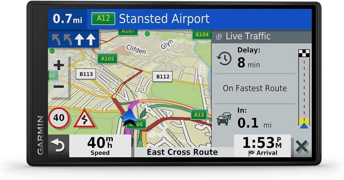 Test du DriveSmart 55 : navigation complète avec info-trafic