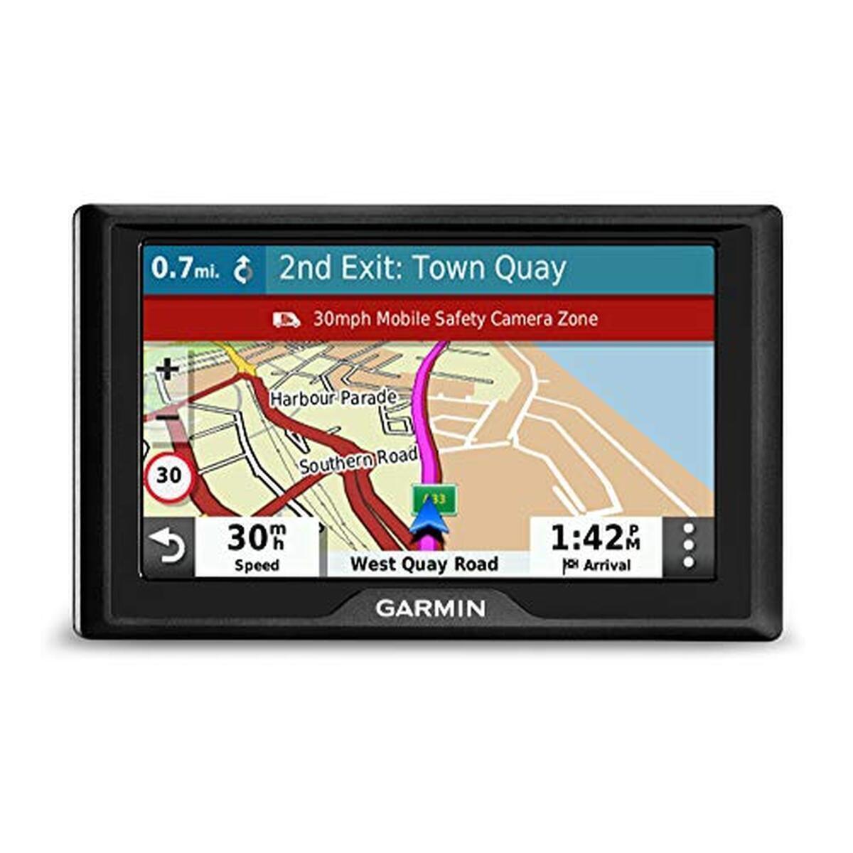 Test du Garmin Drive 52 : gPS performant avec mises à jour UK et alertes de conduite