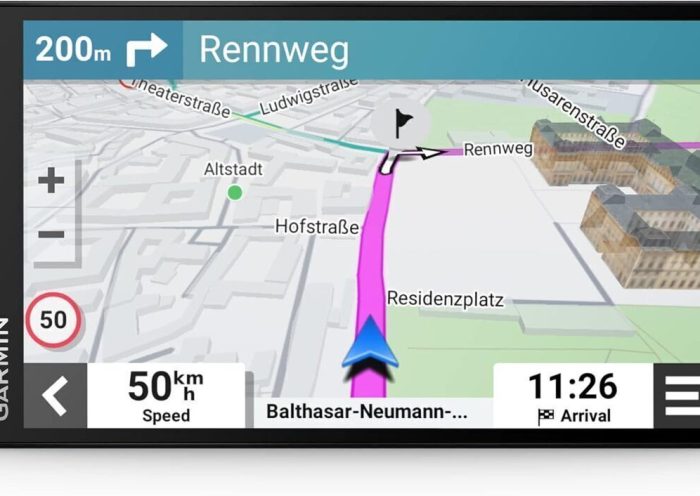 Test du GPS Garmin DriveSmart 76 EU MT-D