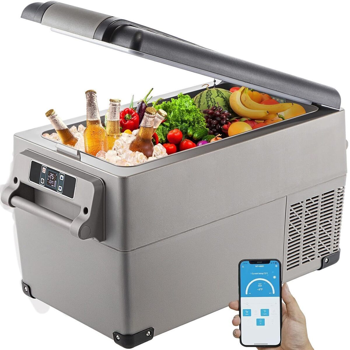 Test du mini frigo VEVOR : la glacière électrique 35 L idéale pour camping et voiture