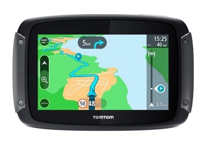 Test du TomTom GPS moto RIDER 500 : votre allié sur les routes européennes