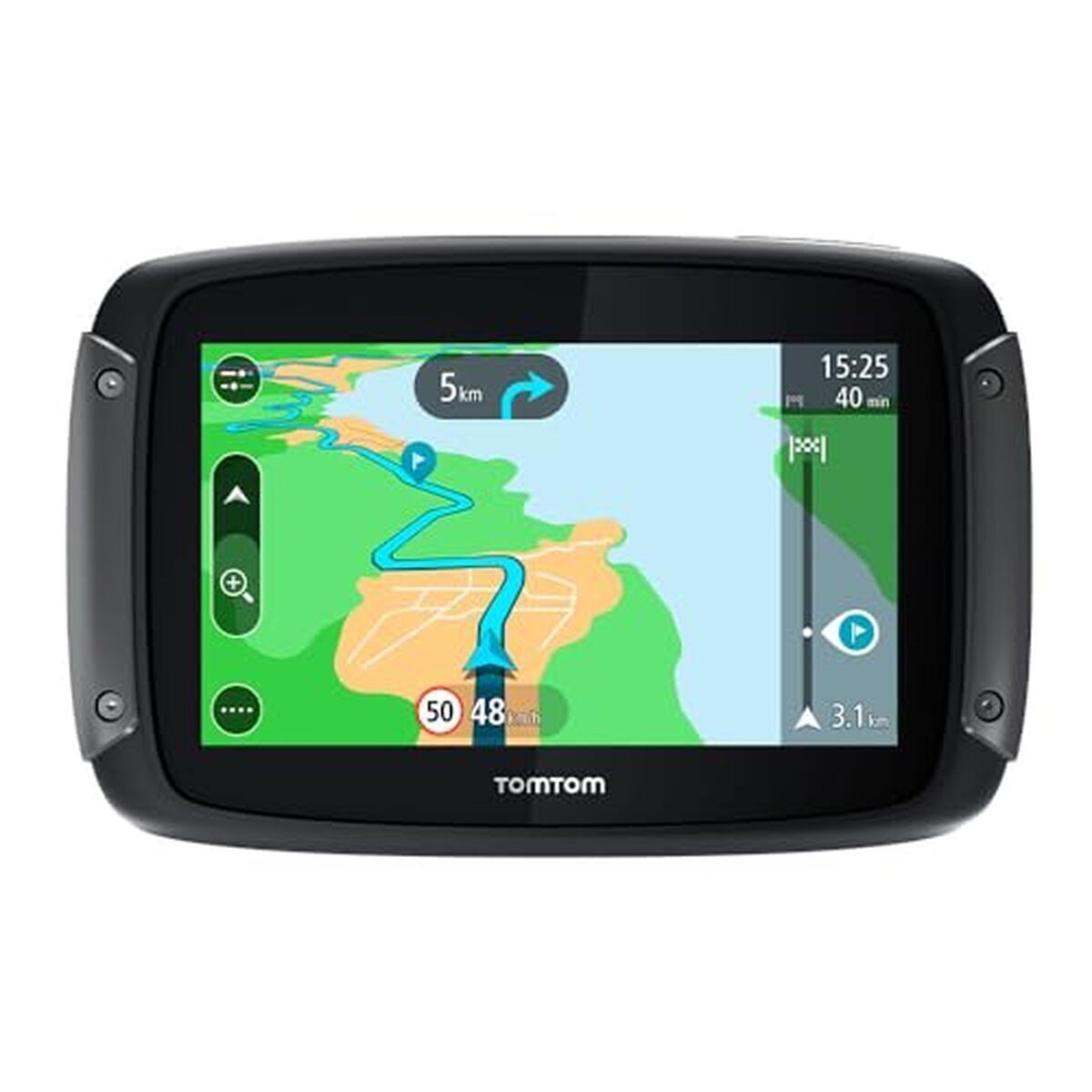 Test du TomTom GPS moto RIDER 500 : votre allié sur les routes européennes